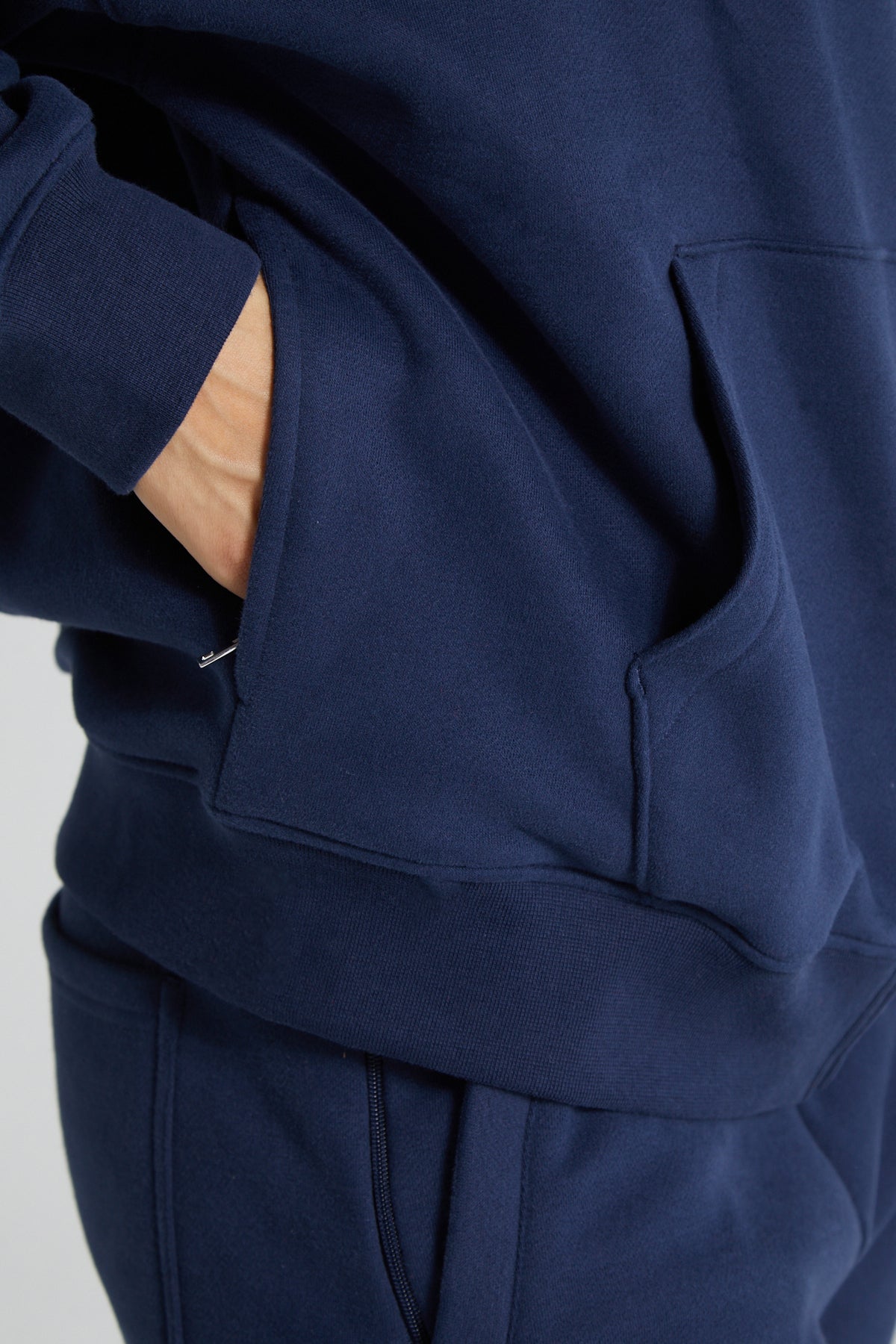 Comfort Zip Hoodie - Midnight Blue