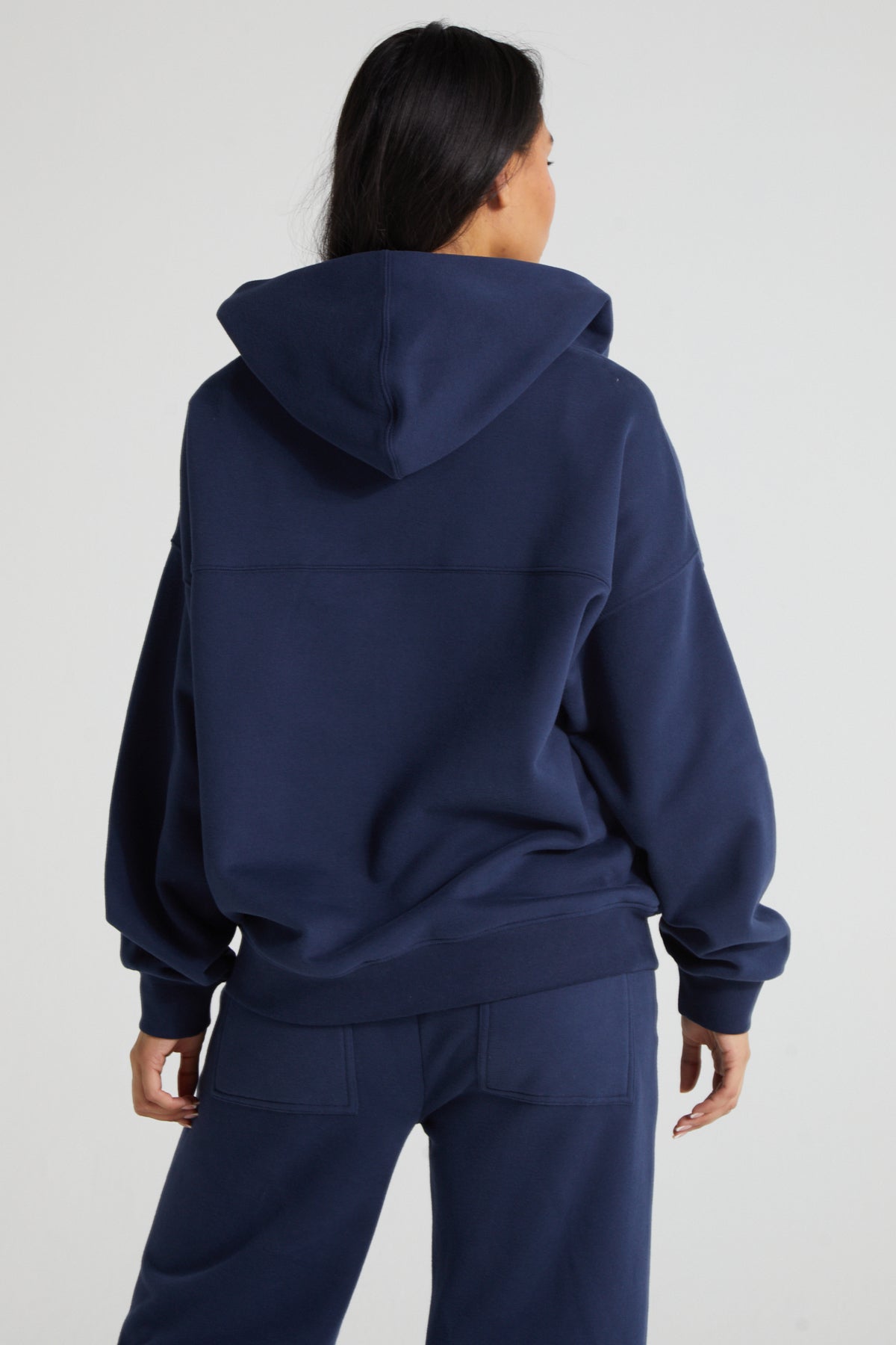 Comfort Zip Hoodie - Midnight Blue