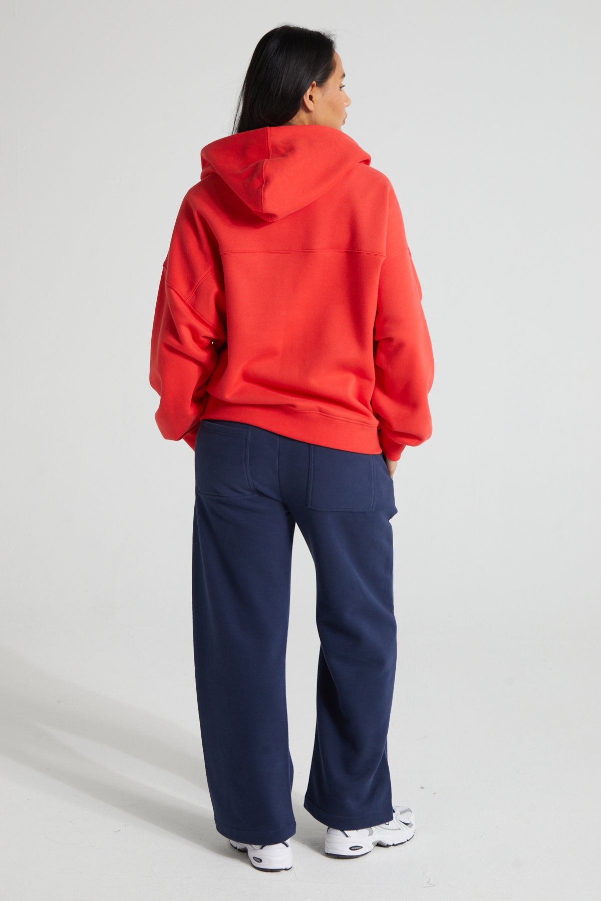 Comfort Zip Hoodie - Poppy Red
