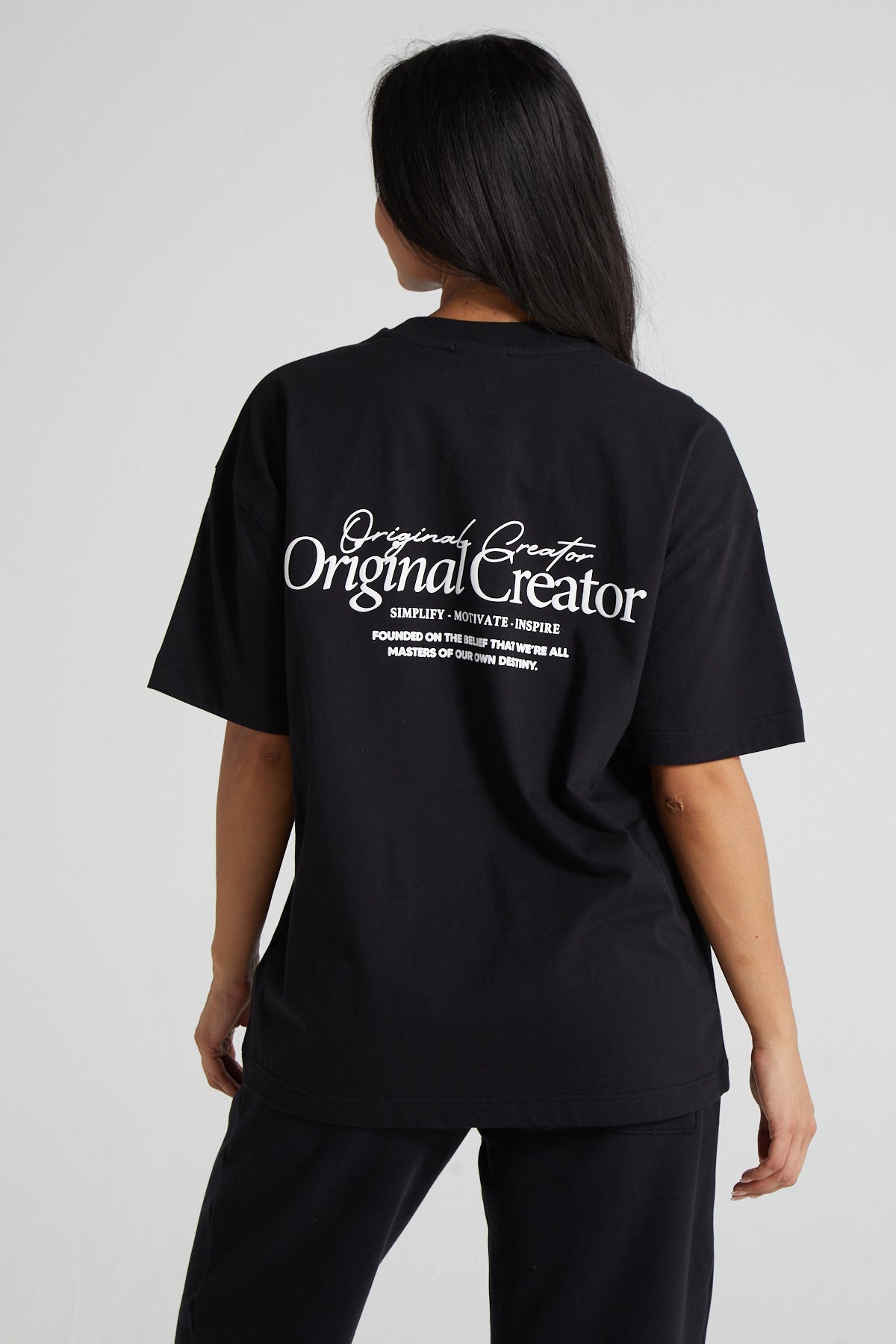 Creator T-Shirt - Jet Black