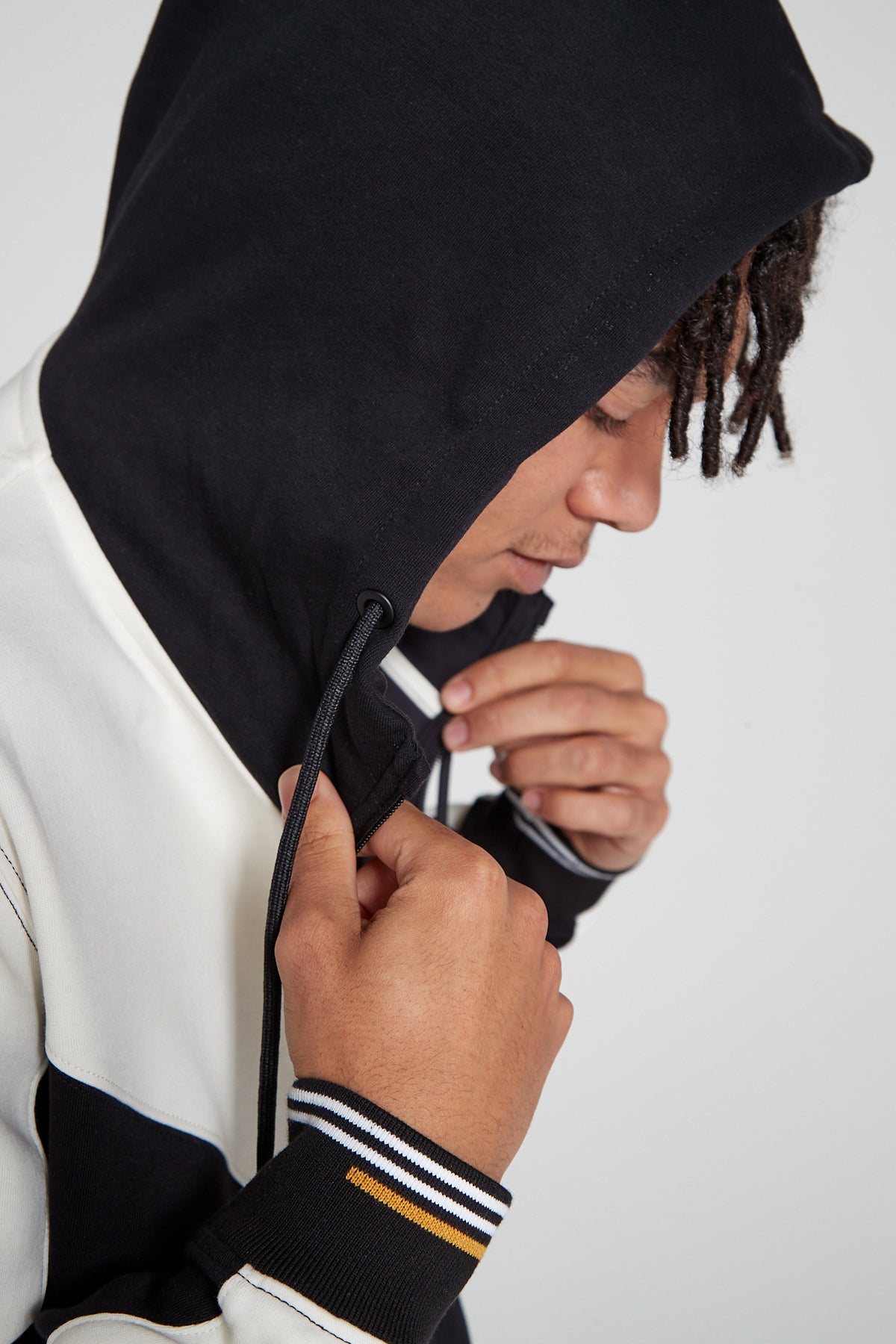 Track 2.0 Retro Zip Hoodie - Jet Black