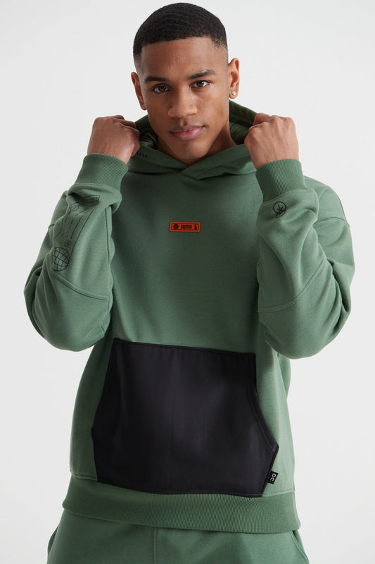 Cargo Hoodie - Jungle Green