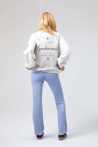 Synchronicity Sweatshirt - White Marl