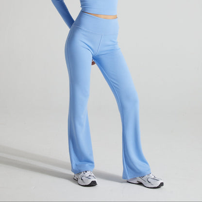Contour Flared Leggings- Periwinkle