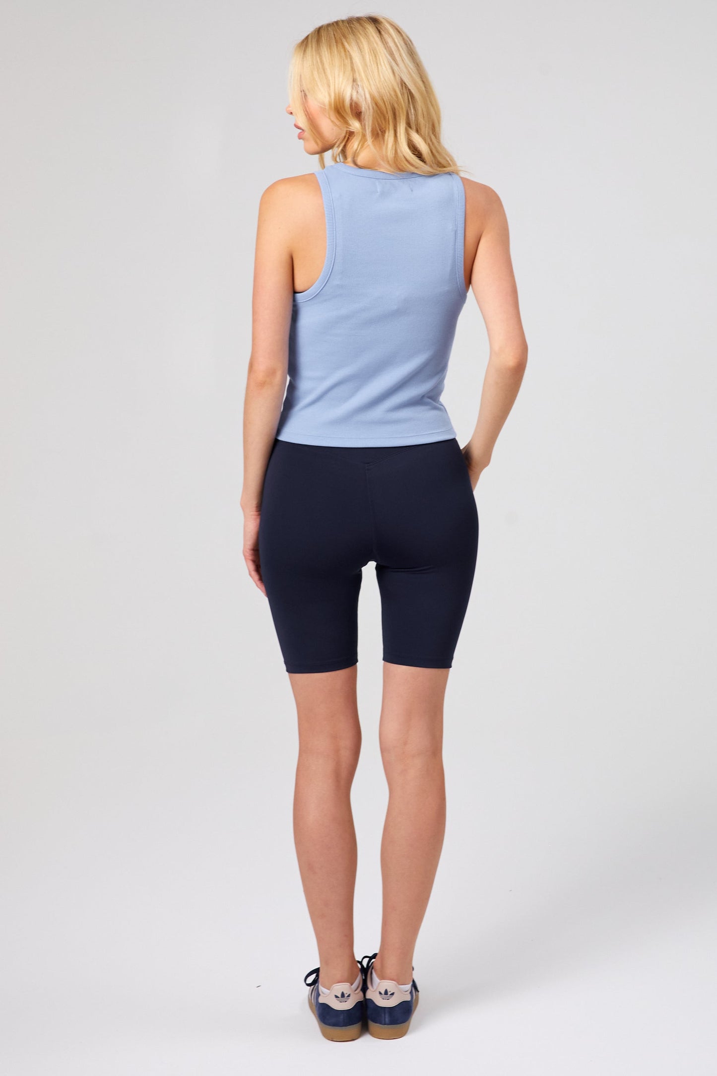 Flower Tank Top - Periwinkle