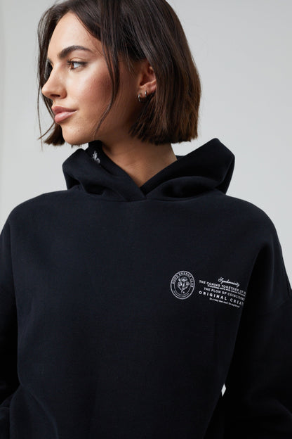 Synchronicity Hoodie - Jet Black