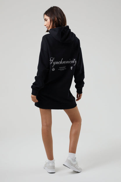 Synchronicity Hoodie - Jet Black