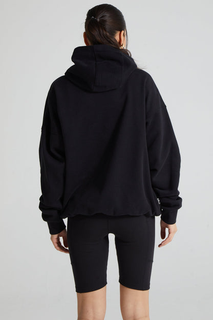 Slouchy Hoodie - Jet Black