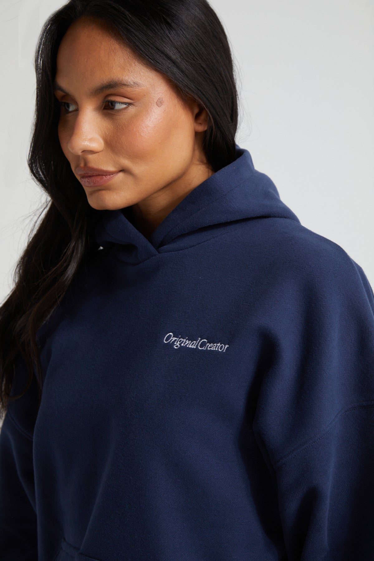 Slouchy Hoodie - Midnight Blue