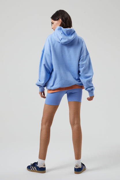 Flower Hoodie - Periwinkle