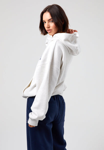 Good Energy Hoodie - White Marl