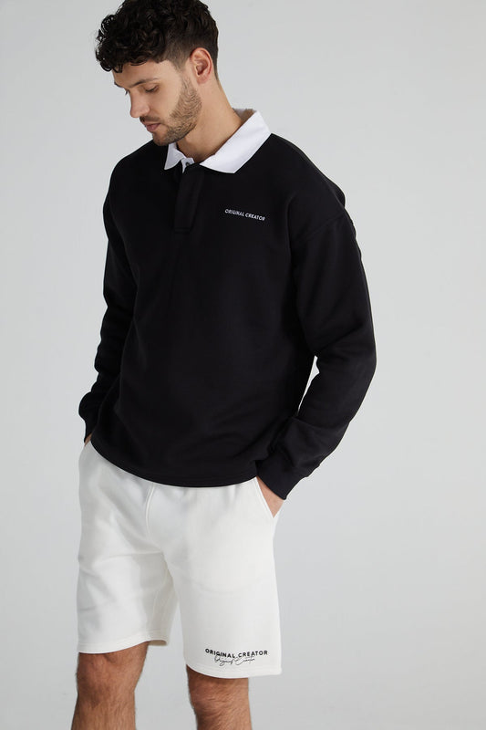 Original Rugby Shirt - Jet Black