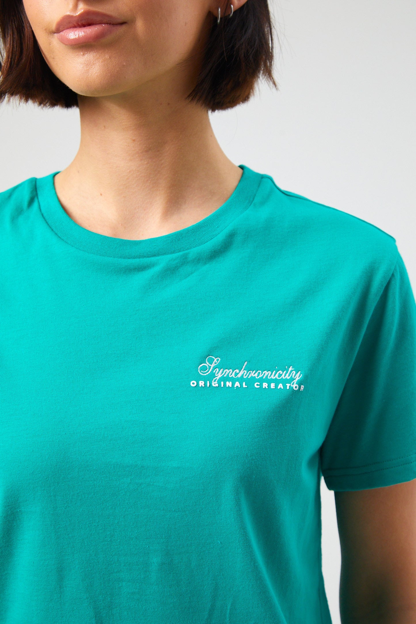 Synchronicity T-shirt - Tennis Green