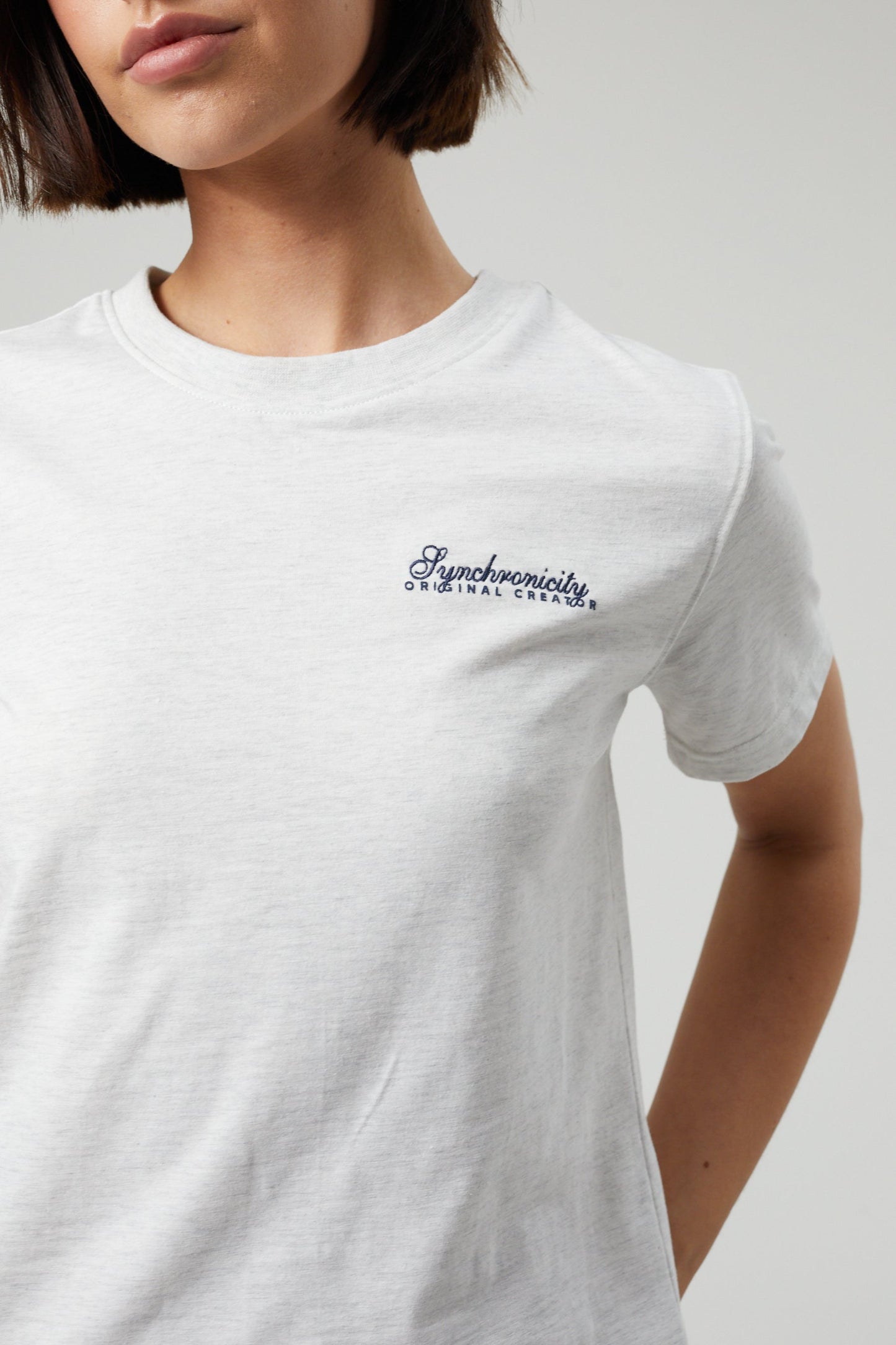 Synchronicity T-shirt - White Marl