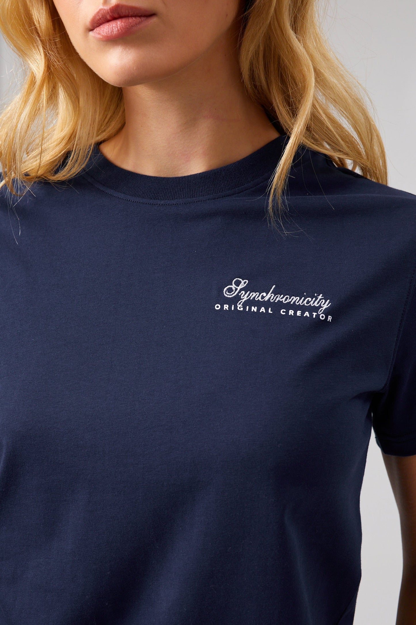 Synchronicity T-shirt - Midnight Blue