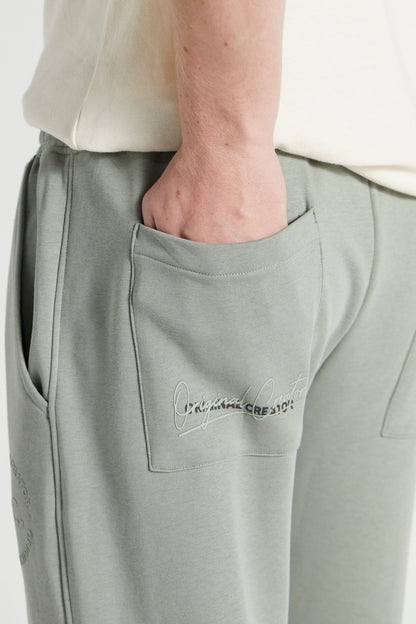 Scripture Joggers - Mineral Green