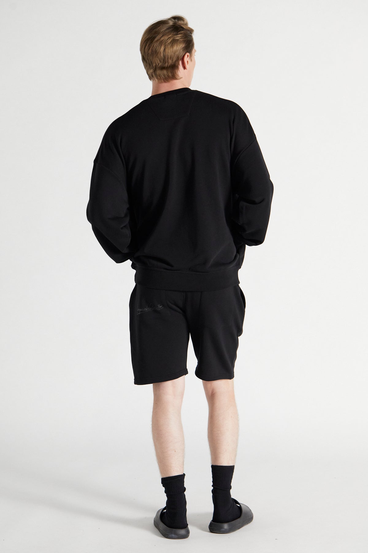 Health Club Sweatshirt - Jet Black