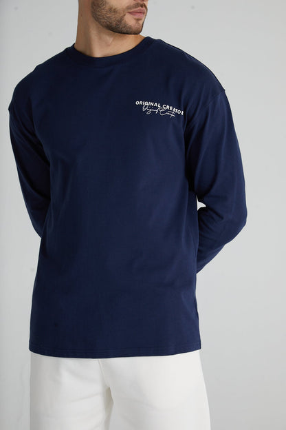 Original Long Sleeve T-shirt - Midnight Blue