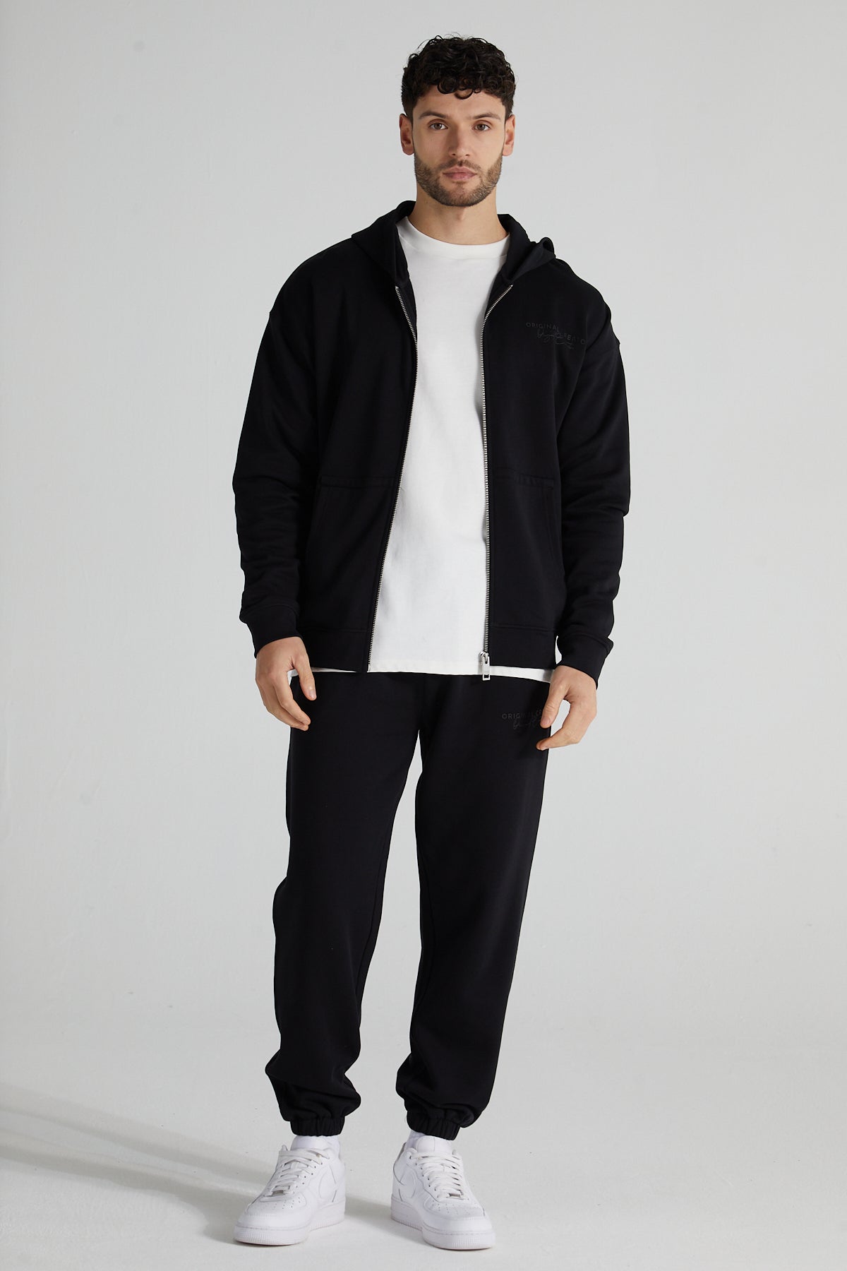 Original Zip Hoodie - Jet Black