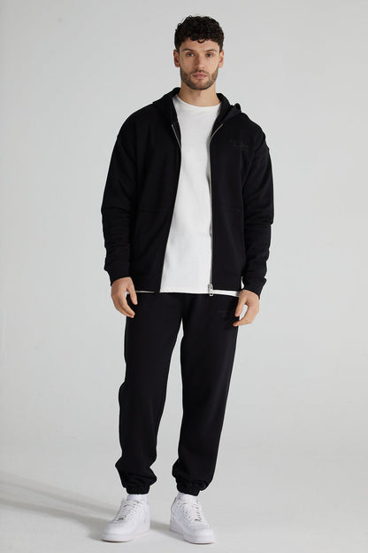 Original Zip Hoodie - Jet Black