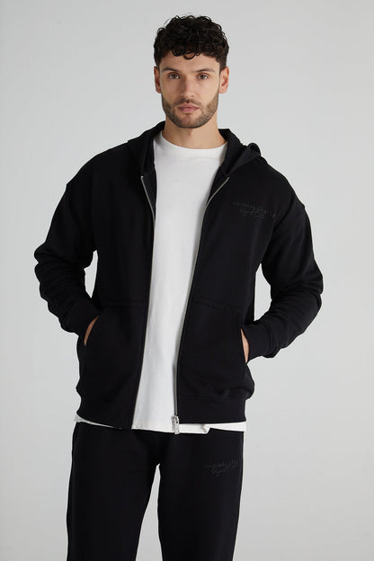 Original Zip Hoodie - Jet Black