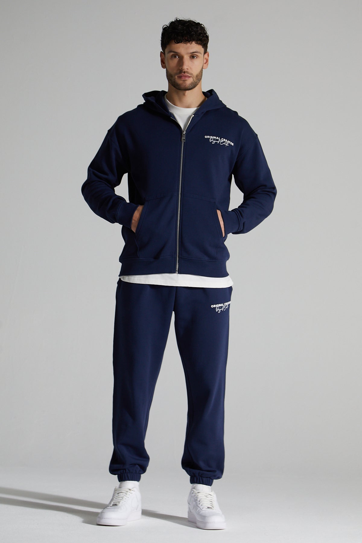 Original Zip Hoodie - Midnight Blue