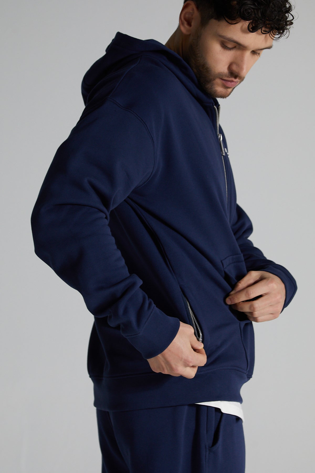 Original Zip Hoodie - Midnight Blue