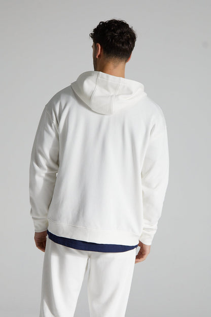 Original Zip Hoodie - Paper White