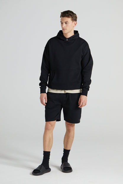 Wu Wei Classic Hoodie - Jet Black