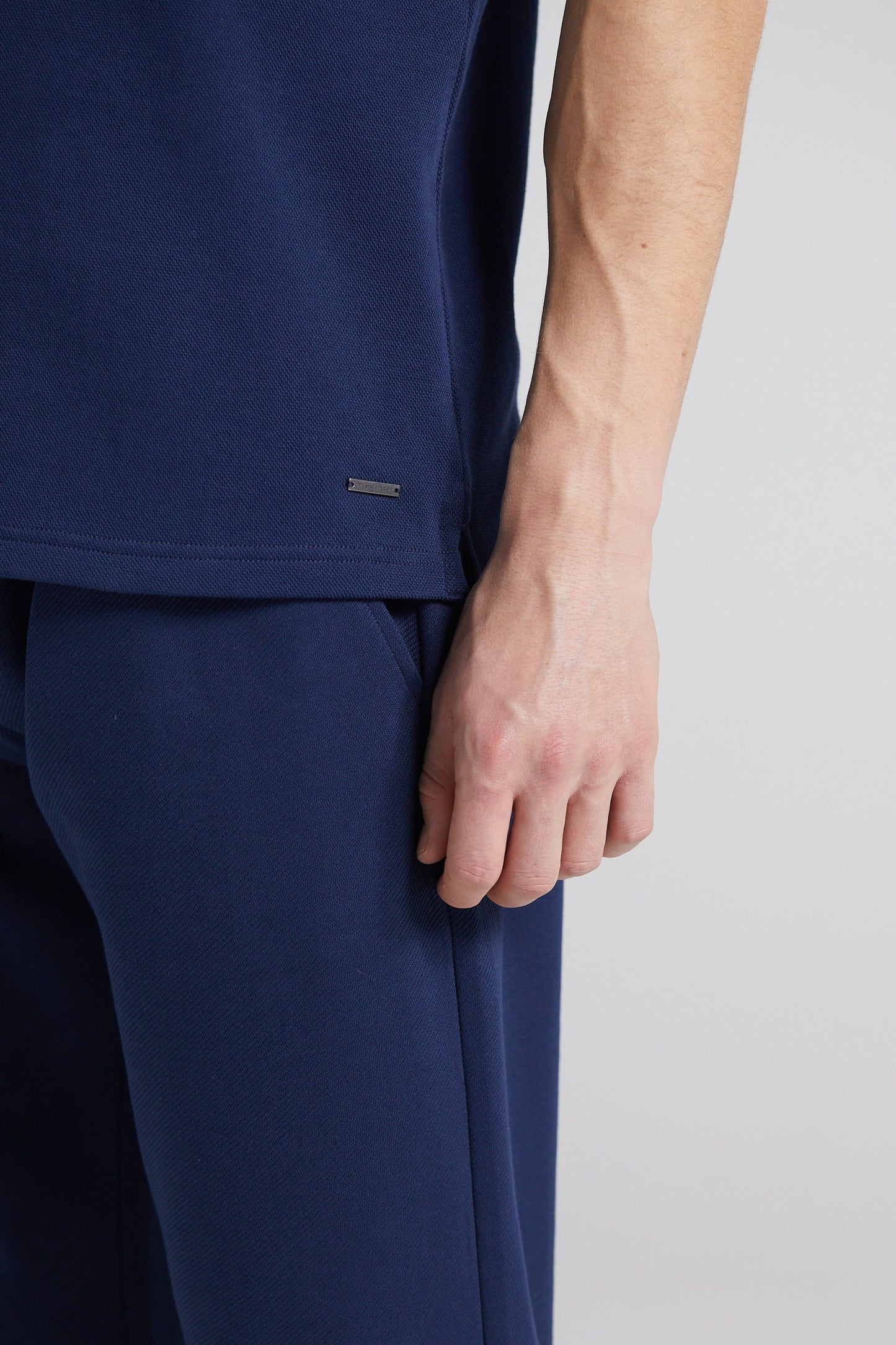 Essential Pique Polo Shirt - Midnight Blue