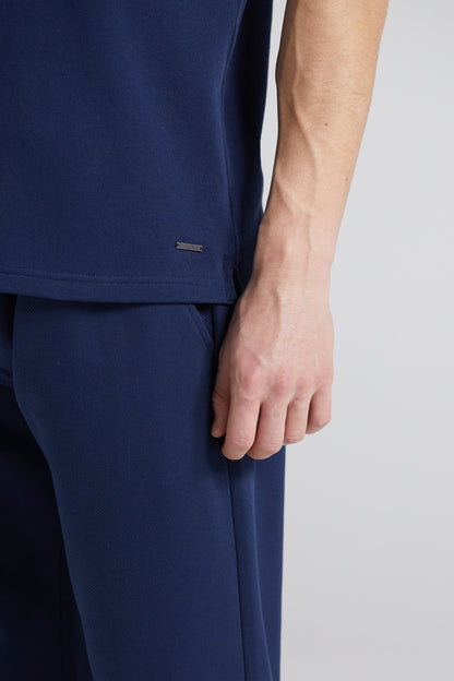 Essential Pique Polo Shirt - Midnight Blue