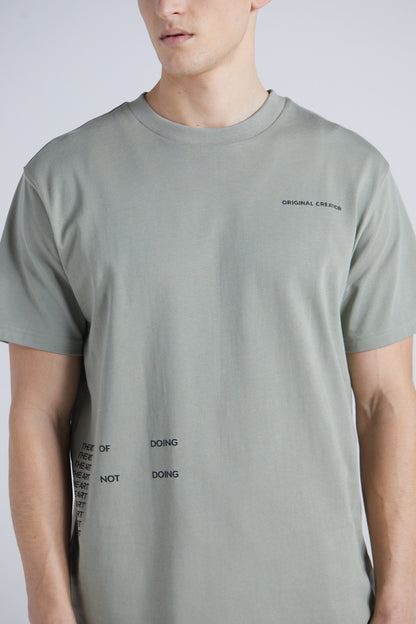 Wu Wei T-shirt - Slate Green