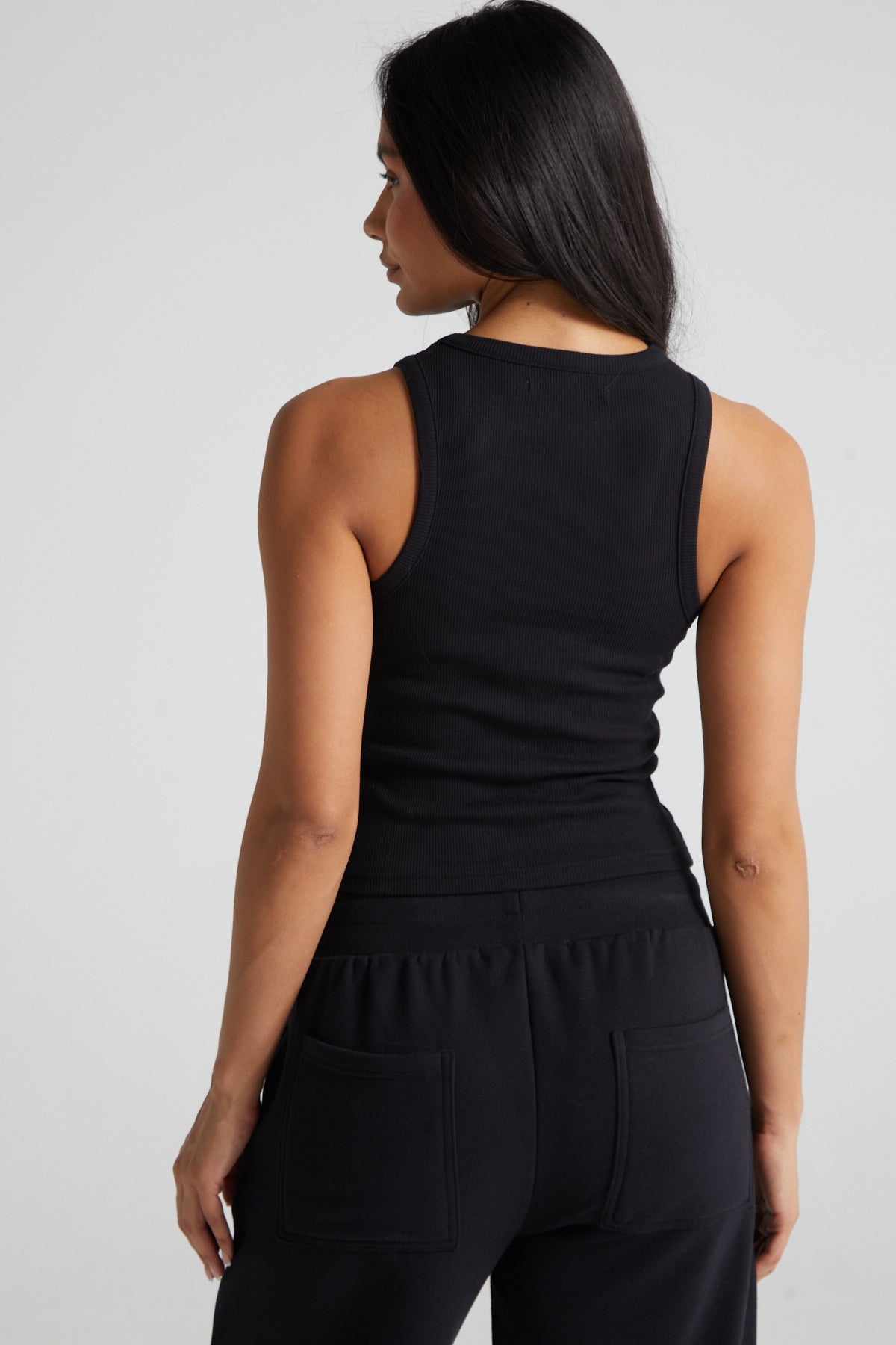 Slim Fit Cami  - Jet Black