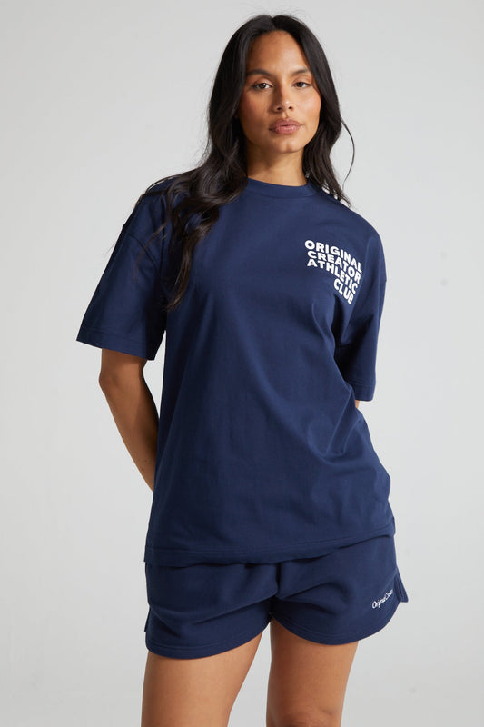 Athletic T-Shirt - Midnight Blue