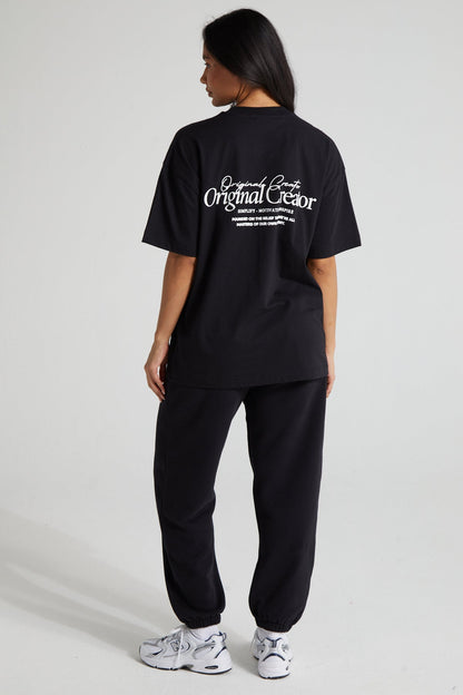 Creator T-Shirt - Jet Black