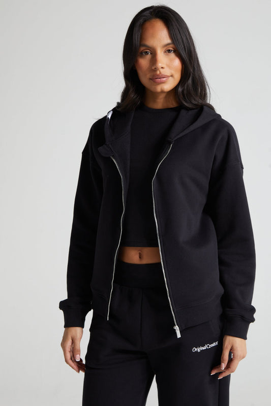 Classic  Hoodie - Jet Black