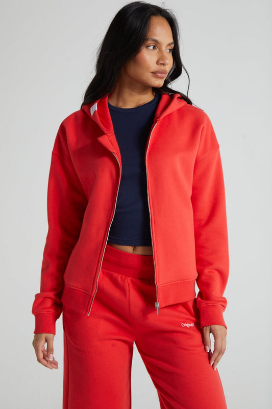 Classic Hoodie - Poppy Red
