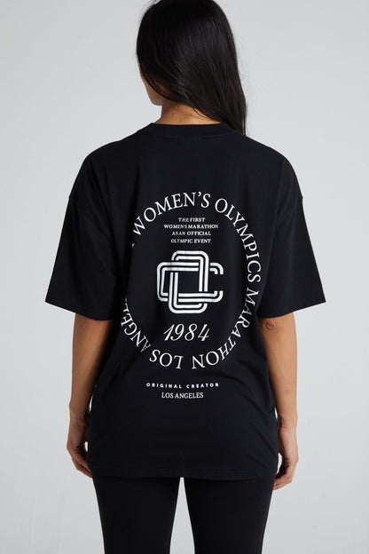 L.A. 1984 T-shirt - Jet Black